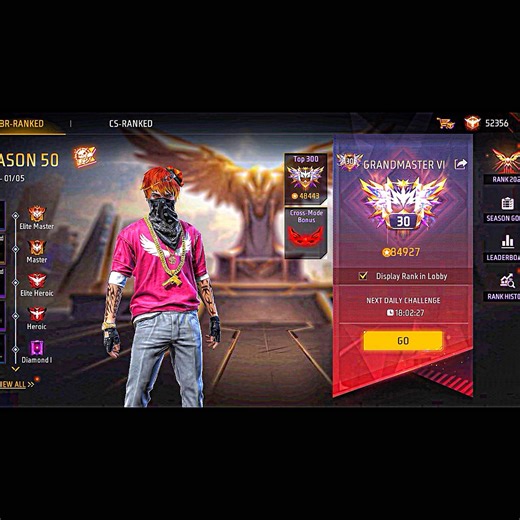 😱 Season 50 Me Top 3 Player Aa Gaya! | Free Fire