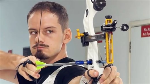 马库斯·达尔梅达🇧🇷反曲世界排名No.1射箭动作全视角♻️