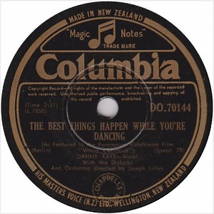 Danny Kaye With The Skylarks And Orchestra Directed By Joseph Lilley - The Best Things Happen While You're Dancing / Choreography