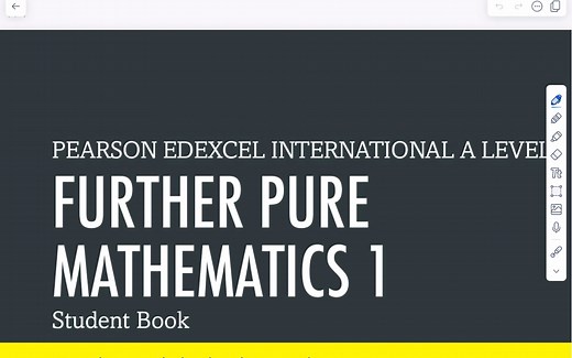Alevel 数学 Edexcel FP1 Chapter1: Complex Number and Modulus-Argument Form