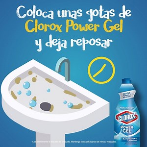 Con Clorox Power Gel podrás tener un baño más limpio sin mucho esfuerzo. | Clorox Colombia
