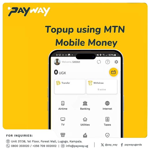  Today’s Guide: How to Top Up Your PayWay Wallet using MTN Mobile...