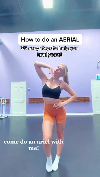 How to do an Aerial? Try these x5 easy steps to land your Ariel for dance class. We love how @avarose___ broke it down for us. Don’t give up, you can get it too! Get Ava’s fall dancewear look from TENDU today 🧡🍂 #howtodoanaerial #dancetechnique #dancetips #dancetraining #dancetipsandtricks #dancer #dancersoftiktok #dancewear #dancewearbrand