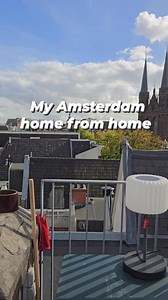 Back in my favourite place to stay in Amsterdam, I love this private roof terrace 😍 | Lilly Likes Amsterdam