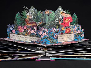 The Seven Trials of Rostam | A popup book