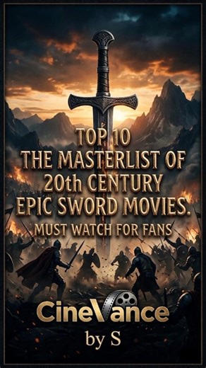 Top 10 The Masterlist of 20th Century Epic Sword Movies || CineVance by S