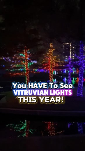 The Vitruvian Lights are BACK and Addison just became one of the most magical spots in all of DFW! 🌟🎄 If you’re hunting for the best holiday photo ops, a dreamy date night, or the ultimate family-friendly Christmas tradition… this is it! Over 550 glowing trees transform Vitruvian Park into a winter wonderland with reflections over the water that look straight out of a movie. 📸✨ 💡 What to Expect at Vitruvian Lights: 🎄 Millions of sparkling LED lights ✨ Waterfront reflections for jaw-dropping