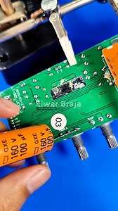 quitar el potenciómetro fácilmente #soldering #resistor #electonics #desoldering #solderingtips | Elwar Braja