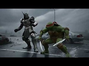 Their Clash Was Inevitable… Shredder vs Raphael (Full Fight Cinematic TMNT) 🐢⚔️