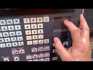 M640T: How to find and replace an instruction on the part program (eg. replace M43 by M44)