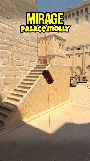 How to Molly Palace on Mirage #cs2 #csgo