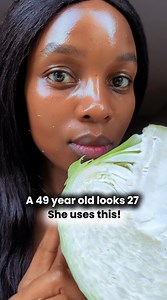 A 49 year old looks 27. She uses this on her face🤫 #foryouシ #foryou #skincare #organicskincare #diy #howto #antiaging #lookyounger #goviral #trendingnow #trendingreels | Aroma Talks