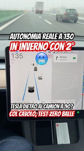 2021 Tesla Model 3: Real-world winter highway range 🥶 and fuel economy test