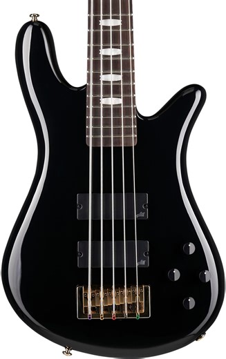 Spector Icon NS-5 5-string Electric Bass Guitar - Black Gloss