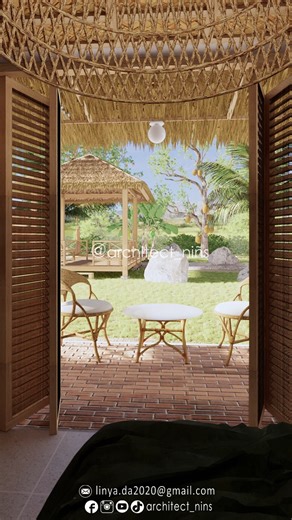 Ground Floor Regular Bedroom 360° View | Two-Storey Native House Design #3d #housedesign #animation #housetour #dreamhouse #foryouシ | Architect Niñs