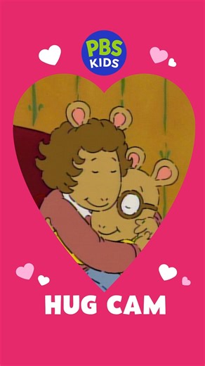 PBS KIDS on Instagram: "Cam or no cam, we’re in for hugs."
