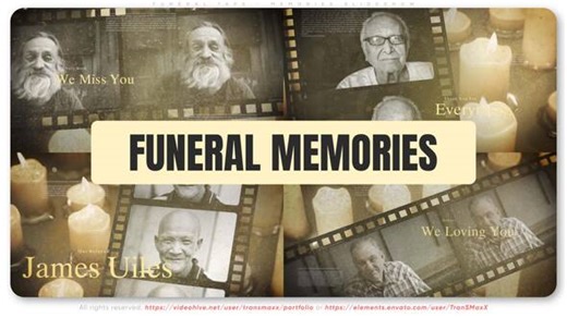 Funeral Tape - Memories Slideshow