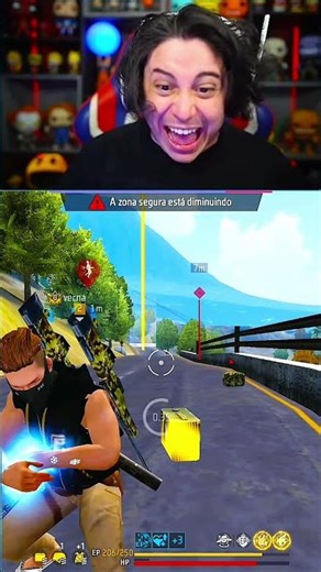 MEGA ficou MUITO puto depois dessa jogada 😳🔥 #garenafreefire #freefire #shorts #viral #fyp