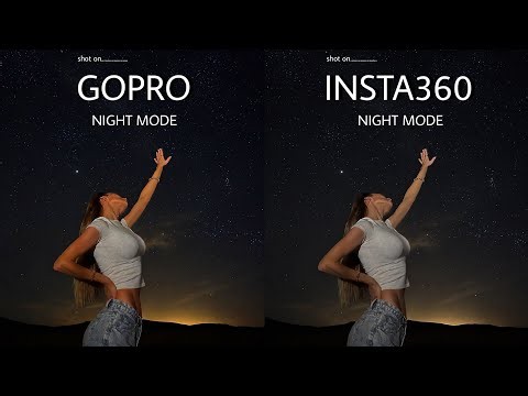 GoPro Mission 1 Pro ILS VS Insta360 X6 | NIGHT MODE | Camera Test