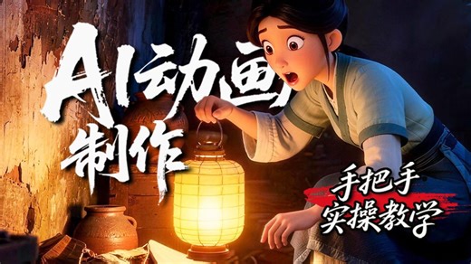 【AI动画】0基础0成本！AI动画制作保姆级教程（2026最新版）教你从0到1打造电影级AI短片 剧本创作到电影级画面生成全流程手把手教学！带你玩转AI影视赛道