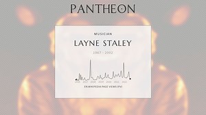 Layne Staley Biography | Pantheon