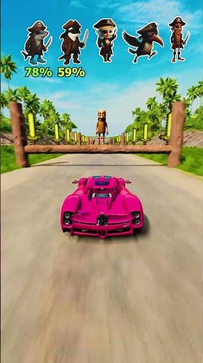 Floppa Pirate Brainrot Heroes Survive the Tree Logs Challenge Meaning #italianbrainrot #shorts