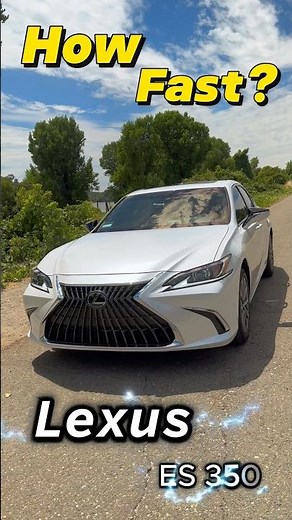 How Fast is the LEXUS ES 350?!
