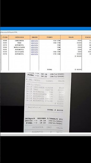 Tarificador de Parqueaderos y Control de Estacionamientos con Reportes Detallados en Excel #datapark