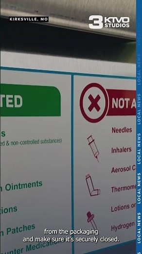 New drug drop-off boxes installed at Kirksville police, fire stations
