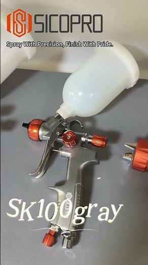 4 SICOPRO Professional Spray Guns | SK100, MP791, H-827P & SK2020 for Auto Body Shops