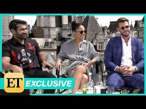 Men in Black: International: Chris Hemsworth, Tessa Thompson, Kumail Nanjiani (Full Interview)