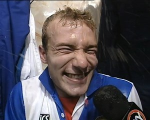 723K views · 14K reactions |  ퟗퟒ/ퟗퟓ 퐑퐞퐯퐢퐬퐢퐭퐞퐝  Dressing room scenes! With a very soggy Alan Shearer interview  #Rovers ⚪️ | Blackburn Rovers | Facebook