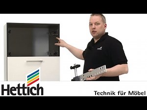 Accura Bohrlehre: Montage von Auszugsführungen für Schubkästen