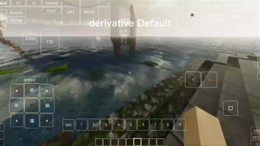 derivative shader film mod😍#minecraft #shader #heliog88 #java #minecraftjavaedition