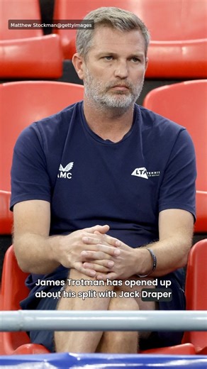 James Trotman reacts to news he won’t be coaching Jack Draper in 2026