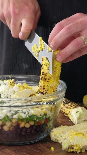 Mexican Street Corn Dense Bean Salad