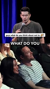 guys what do you think about not to 🥜？ #standupcomedy | Standup&Comedy