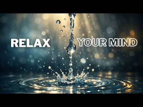 1 Hour Gentle Dripping Water Sound for Relaxation 💧 Calm Water Drop Ambience #Relaxation