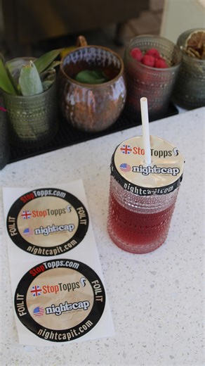 Drink Spiking Prevention🍻 on Instagram: "Make sure to check out the Drink Spiking Prevention Sticker! StopTopps is an innovative disposable drink lid. These foil stickers come unpackaged on a sheet. Just rip a few off the sheet for you and your friends to take on your night out! How it Works: Simply peel the sticker off the sheet, place them on top of your cup/glass and pop in a straw! StopTopps fit on solo cup sized cups/glasses and smaller. Fits Most Cups & Glasses: StopTopps fit on al