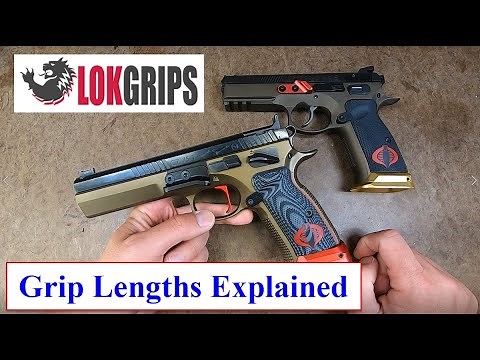 Lok Grips - CZ Grip Lengths & Different Palm Swells Explained (Shadow 2 vs CZ75)