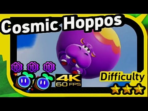 Super Mario Bros. Wonder Gameplay - Cosmic Hoppos [4K 60FPS]