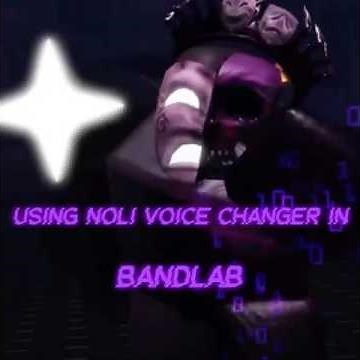 Using Noli Voice Changer In BANDLAB #roblox #noli #forsakenroblox #robloxforsaken