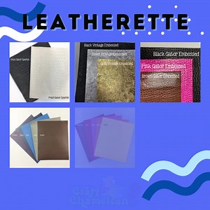 This leatherette is the perfect material for making pouches, keychains, and earrings. It features a durable construction and an attractive finish, making it a great choice for DIY projects. https://craftchameleon.com/collections/leatherette #craftchameleon #fauxleather #earrings #diyprojects #keychain | Craft Chameleon