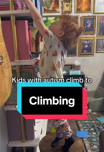My son has recently started climbing. He loves it. It calms him. It terrifies me. #autism #autismawareness #autismacceptance #autismdad #autismdadproud