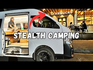 Van Life in the City | Our First Stealth Camping Experience | Van Life Philippines