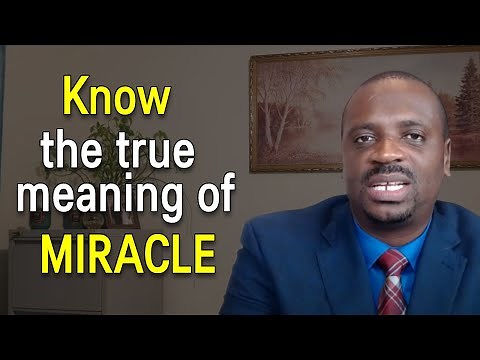 What is a Miracle? Learn it's true Meaning