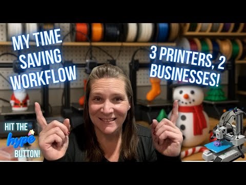 My 3D Printing Workflow How I Manage 3 Printers + 2 Businesses