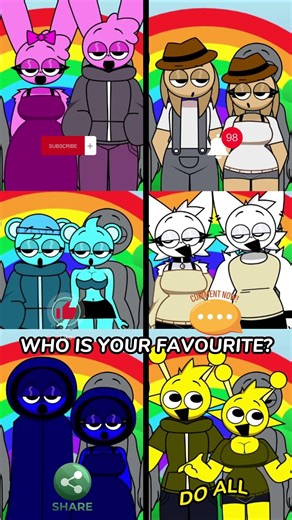 Incredibox Sprunki Human Retake RELATIONSHIPS (NEW MOD!)