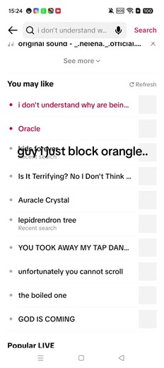 Blocking Oracle: A Personal Experience