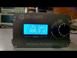 GD-2007S 7W Chinese FM Transmitter